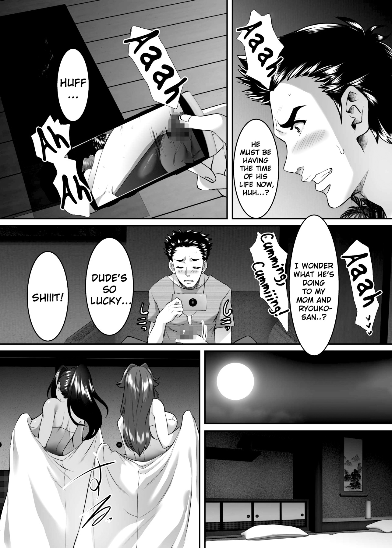 Hentai Manga Comic-Your Mom's A Pretty Good Woman, Huh?-Chapter 8-36